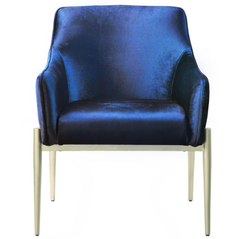 1139NV-1 - Accent Chair Navy Velvet