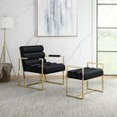 1143G-BK Seating - Juno Collection