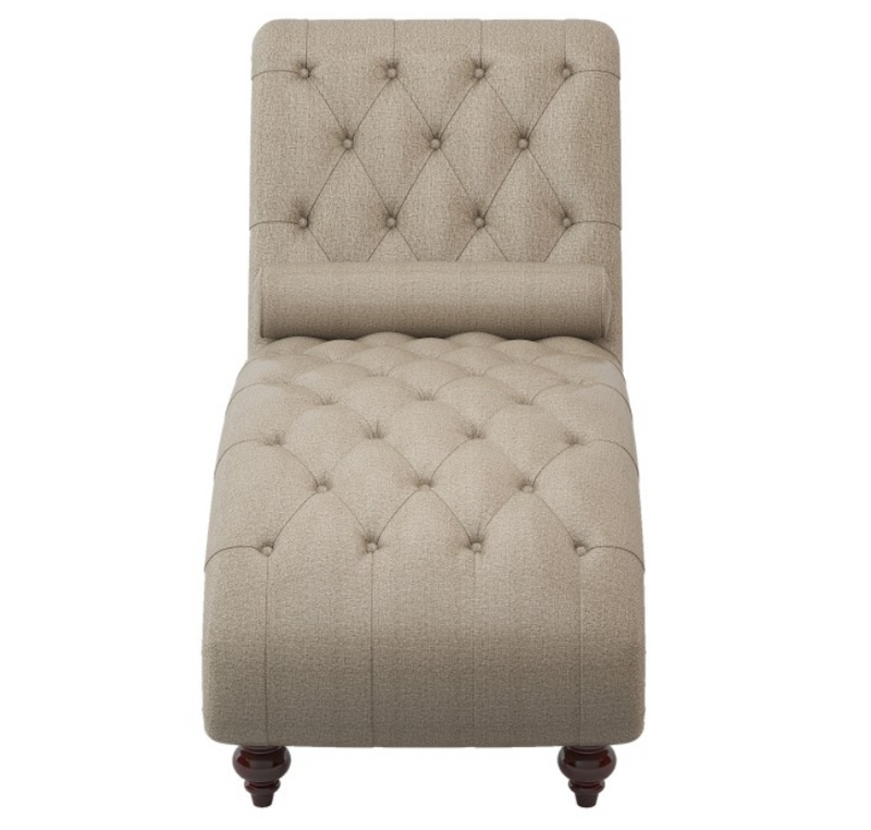1162NBR-5 - Chaise with Nailhead and Pillow