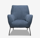 1223BL - Accent Chair Blue