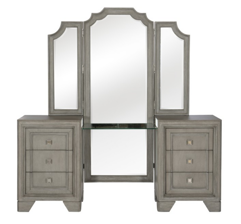 1546-15 - Vanity Dresser with Mirror