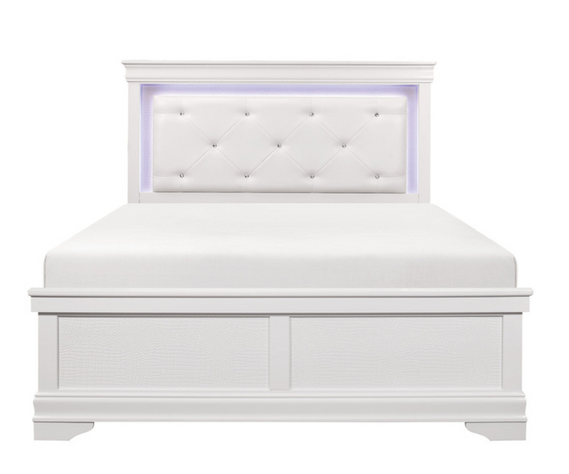 1556W-1 - Queen Bed with LED Lighting