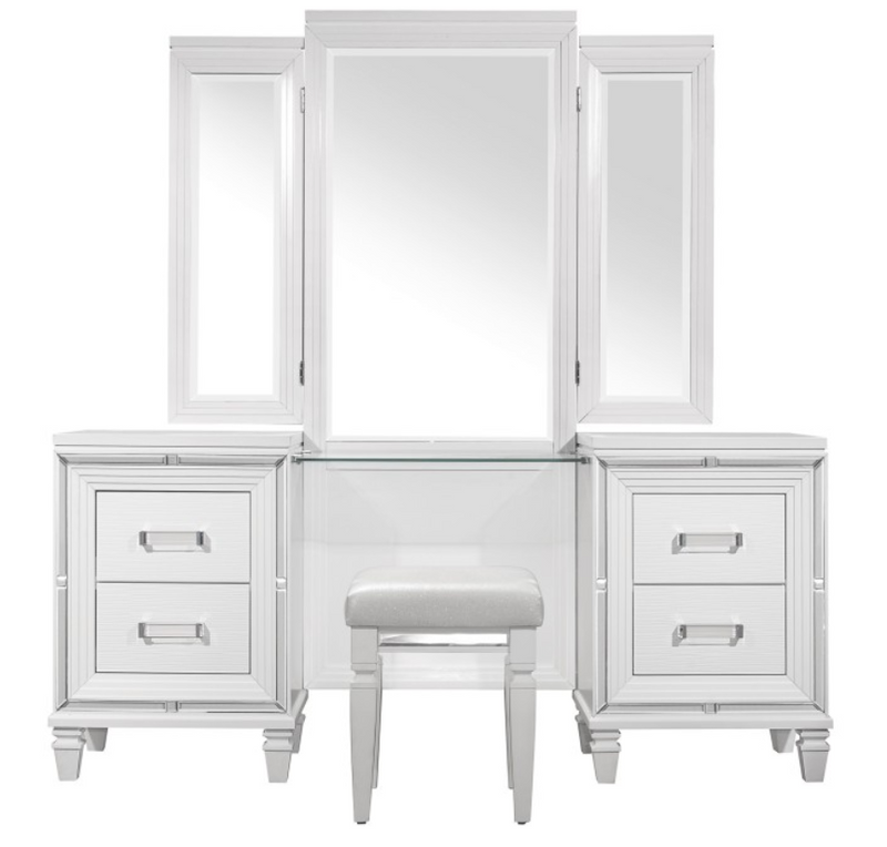 1616W-15 - Vanity Dresser with Mirror