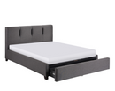 1632GH-1DW - Queen Platform Bed with Storage Footboard