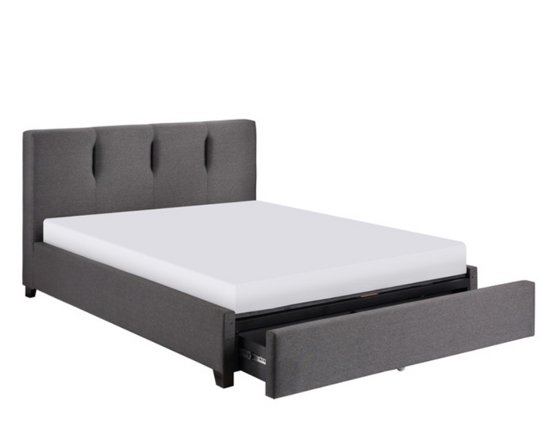 1632GHF-1DW - Full Platform Bed with Storage Footboard