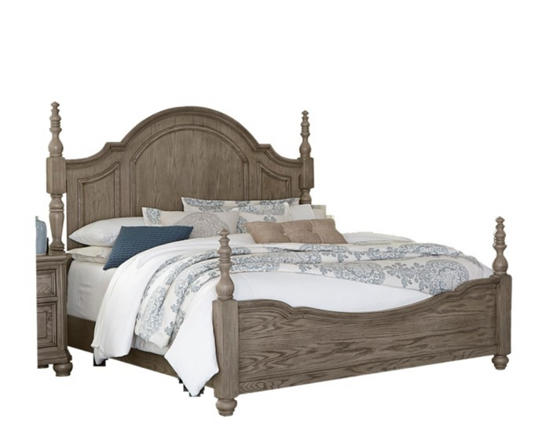 1707KNP-1CK - California King Poster Bed
