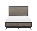 1711F-1 - Full Platform Bed with Footboard Storage