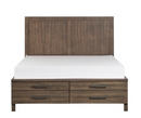 1769K-1EK - Eastern King Platform Bed with Footboard Storage