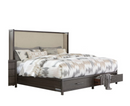 1788K-1CK - California King Platform Bed with Footboard Storage