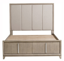 1820K-1CK - California King Platform Bed with Footboard Storage