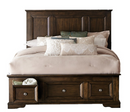 1844KDC-1CK - California King Platform Bed with Footboard Storage