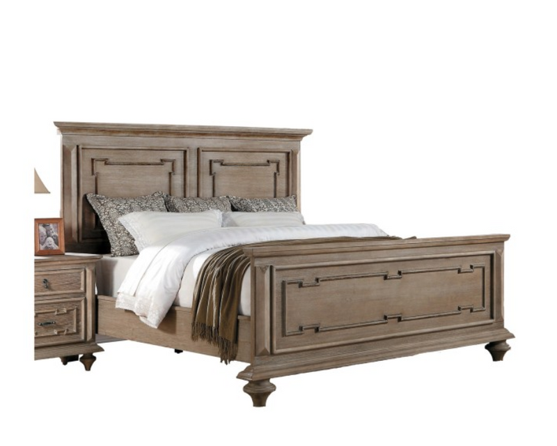 1866KGY-1CK - California King Bed - Gray