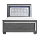 1916GY-1 - Queen Bed - LED Lighting