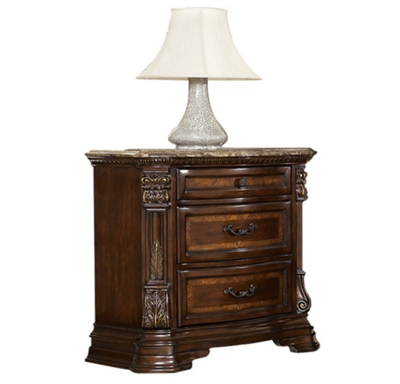 1919-4 - Night Stand - Marble Top