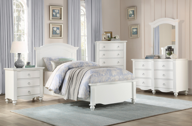 2058WHT Youth - Meghan Collection