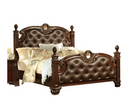 2168K-1EK - Eastern King Bonded Leather Bed
