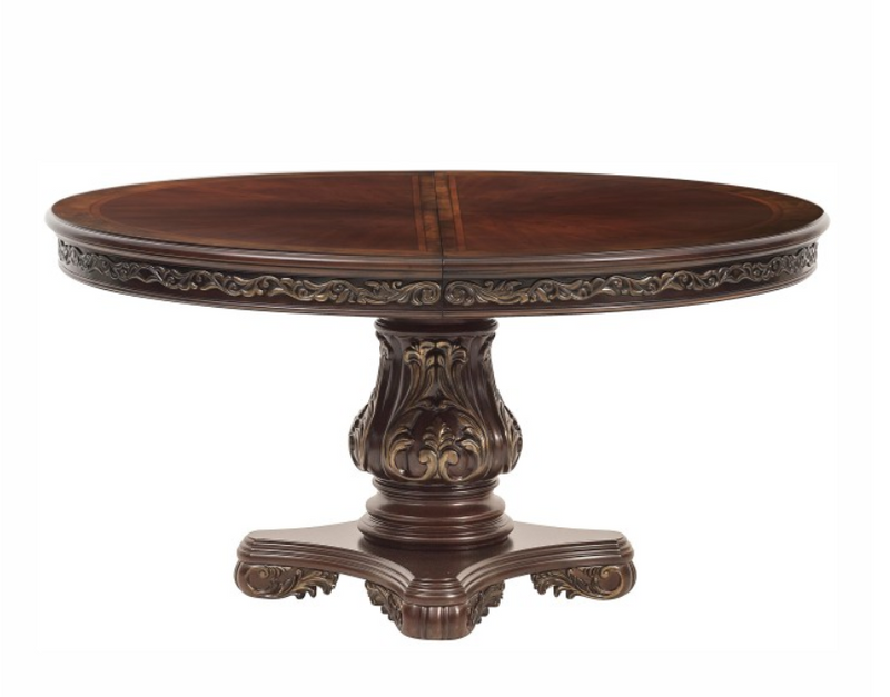 2243-76 - Round Oval Dining Table