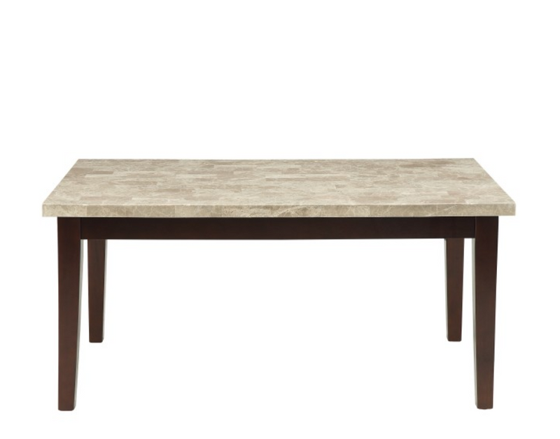 2456-64WM - Dining Table, Marble Top