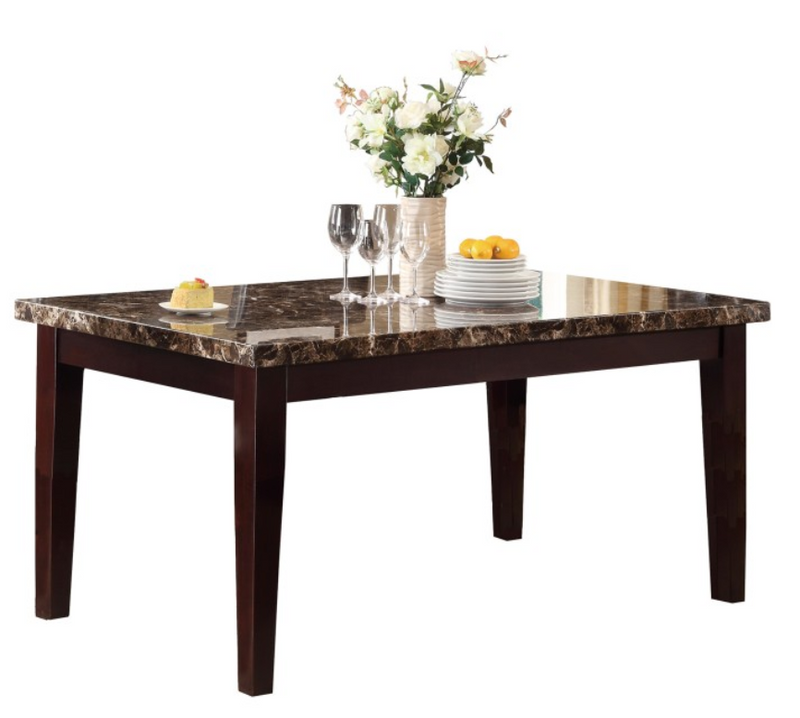 2544-64 - Dining Table, Faux Marble Top