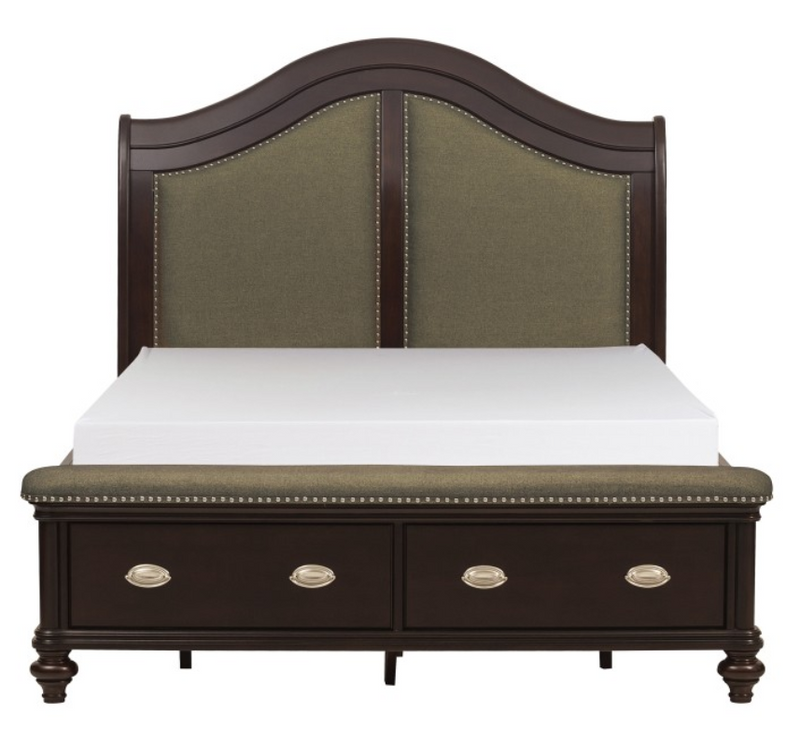 2615KDC-1EK - Eastern King Sleigh Platform Bed