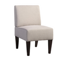 4472-LG - Accent Chair with Light Grey Fabric