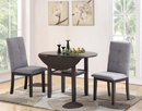 5166GY-42 Table with 5163S Chair - Alissa Collection
