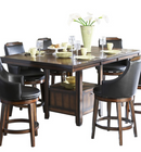 5447-36XL - Counter Height Table with Storage Base