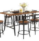 5489-36 - Counter Height Table Top & Metal Base