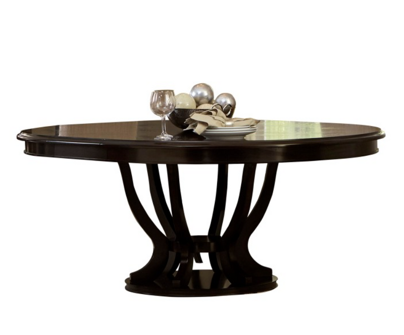 5494-76 - Round Oval Dining Table