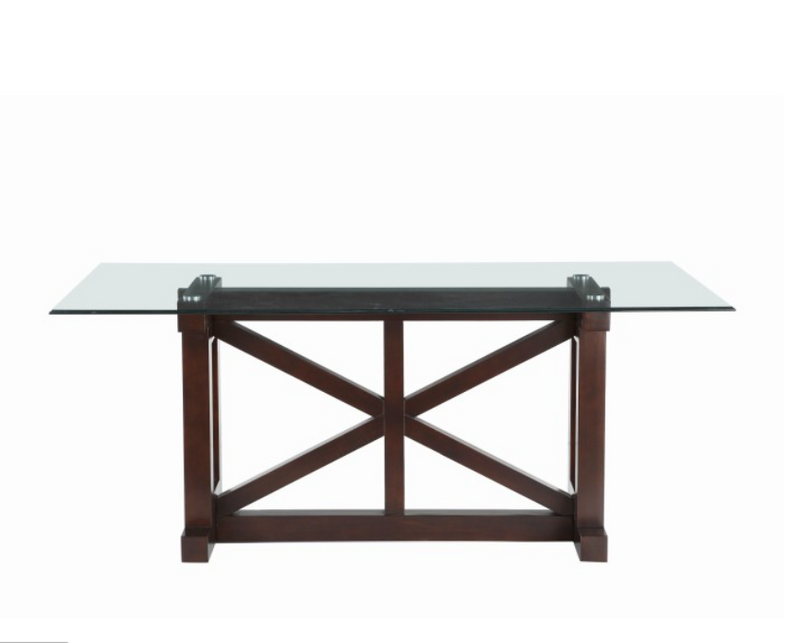 5514-72 - Dining Table, Glass Top