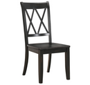 5516BKS - Side Chair, Black