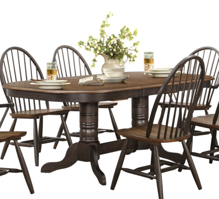 5530-78 - Double Pedestal Dining Table