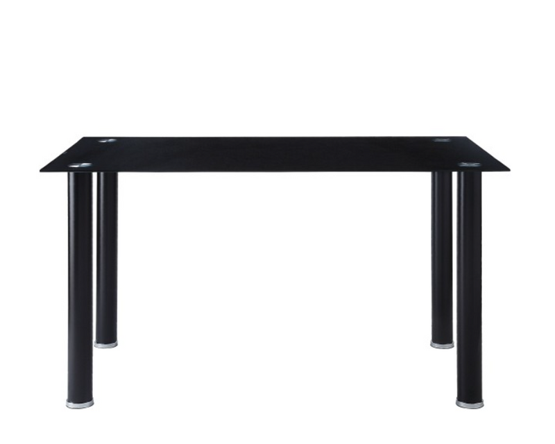 5538BK - Dining Table, Glass Top