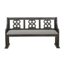 5559N-14A - Bench with Curved Arms