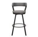 5566-29GY - Swivel Pub Height Chair, Gray