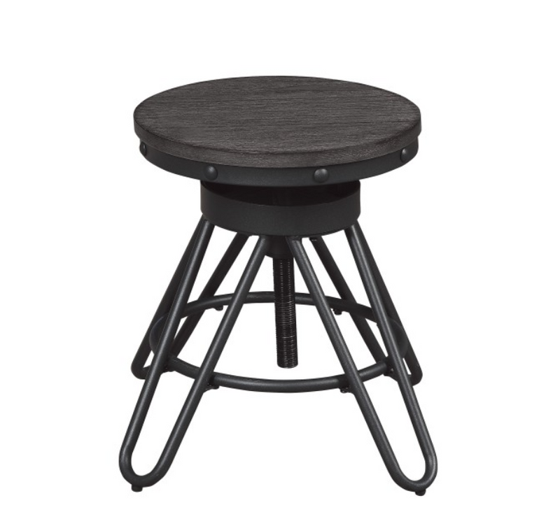 5600-24 - Round Stool, Adjustable Height