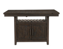 5655-36 - Counter Height Table with Storage Base