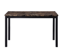5663-48 - Dining Table, Faux Marble Top
