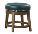 5681GEN-18 - Round Swivel Stool, Green