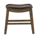 5682BRW-18 - 18 Dining Stool, Brown