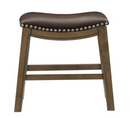 5682BRW-18 - 18 Dining Stool, Brown