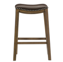 5682BRW-29 - 29 Pub Height Stool, Brown