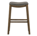 5682GRY-29 - 29 Pub Height Stool, Gray
