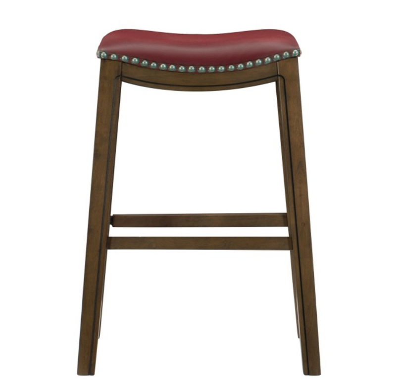 5682RED-29 - 29 Pub Height Stool, Red