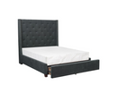 5877FGY-1DW - Full Bed Platform Bed with Storage Footboard