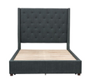5877GY-1 - Queen Platform Bed