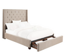 5877KBE-1EKDW - Eastern King Platform Bed with Storage Footboard