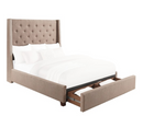 5877KBR-1EKDW - Eastern King Platform Bed with Storage Footboard