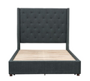 5877KGY-1CK - California King Platform Bed