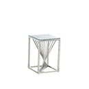 6872-02A - Glass Top Accent Table Small